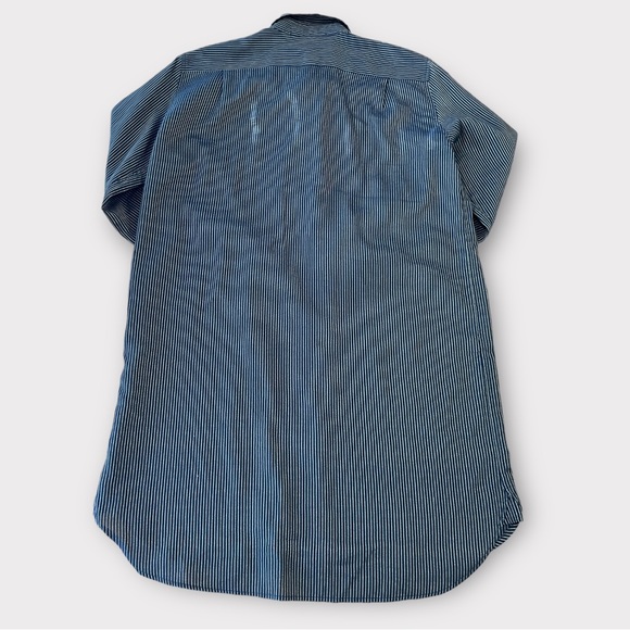 M.i.h. Jeans Women cover up long dress Shirt XS Stripe Black & Gold Pre-owned - Picture 8 of 10